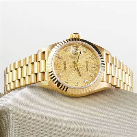 rolex oyster perpetual damen gold|rolex oyster perpetual date precio.